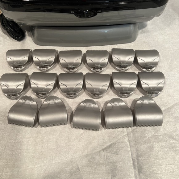 Conair Extreme Instant Heat  20 Multi Size Ceramic Flocked Rollers Curlers Clips - Picture 6 of 9
